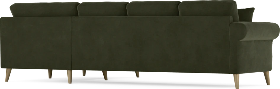 Eden - Hörnsoffa, 3+1-sits - Grön
