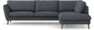 Madison Lux - 3-sits soffa med divan höger - Vit