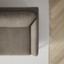 County - 3-sits soffa - Brun