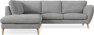 Madison Lux - 2-sits soffa med divan vänster - Vit