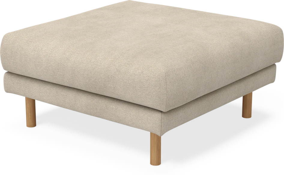 Harper - Fotpall - Beige
