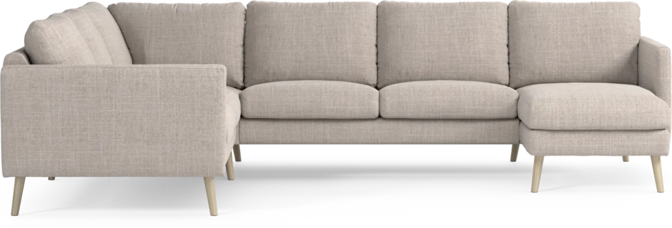 Madison Lux - Hörnsoffa med schäslong höger - Beige