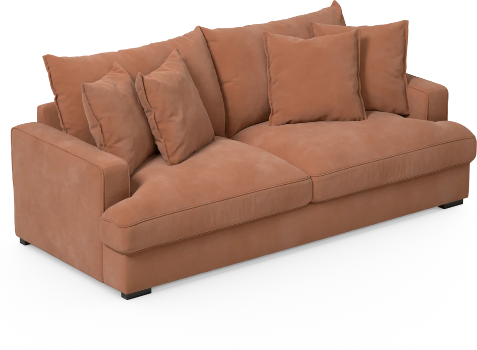 Mila - 3-sits soffa - Orange