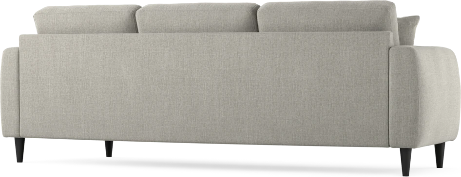 Eden - 3-sits soffa svängd - Grå