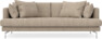 Harper - 3-sits soffa, hel dyna - Brun
