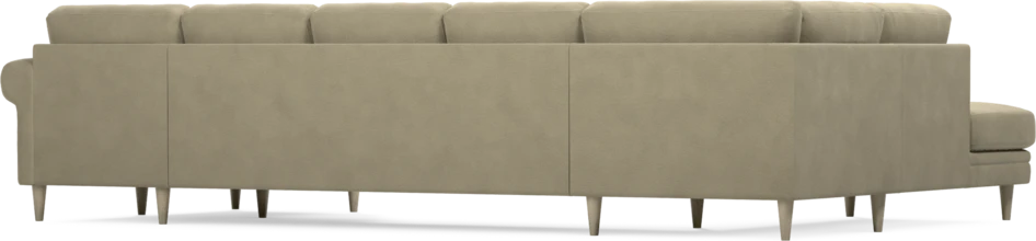 Eden - 3-sits soffa med divan vänster och schäslong höger - Beige