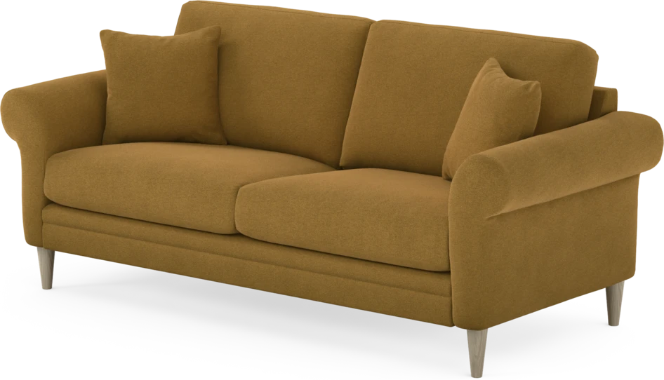 Eden - 2,5-sits soffa - Gul