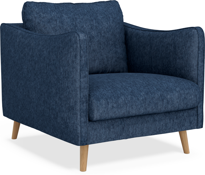 Madison Lux - Fåtölj, 70 cm - Blå