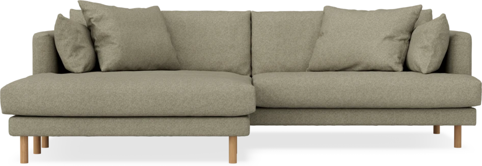 Harper - 4-sits med schäslong XL vänster - Beige