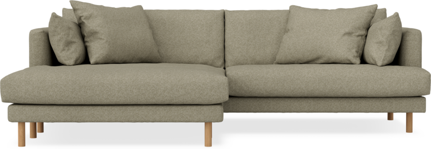Harper - 4-sits med schäslong XL vänster - Beige