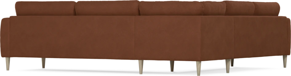 Bridge - Hörnsoffa, 2+3-sits - Orange