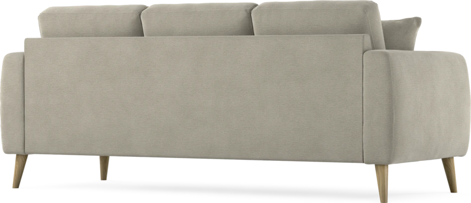 Eden - 3-sits soffa - Brun