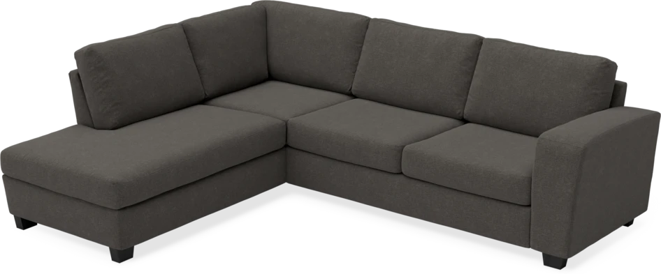 Friday - 2,5-sits soffa med divan vänster - Grå