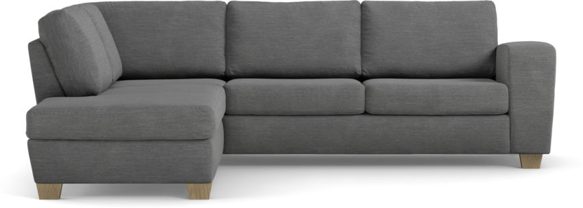 Friday - 2,5-sits soffa med divan vänster - Grå