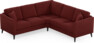 Eden - Hörnsoffa, 2+2-sits - Röd