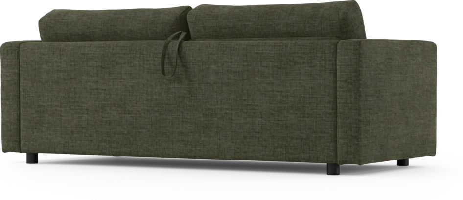 Lindö - Bäddsoffa 3-sits  - Grön