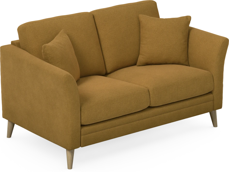 Eden - 2-sits soffa - Gul
