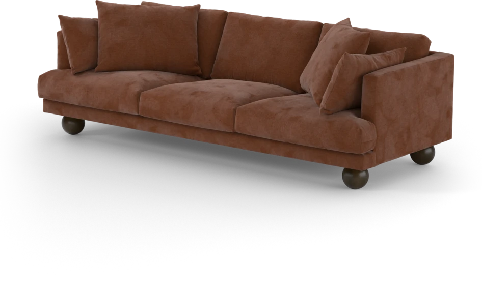 Harper - 4-sits soffa - Orange
