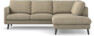 Madison Lux - 2-sits soffa med divan höger - Beige