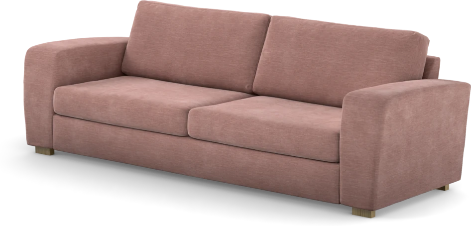 Friday - 3-sits soffa - Rosa