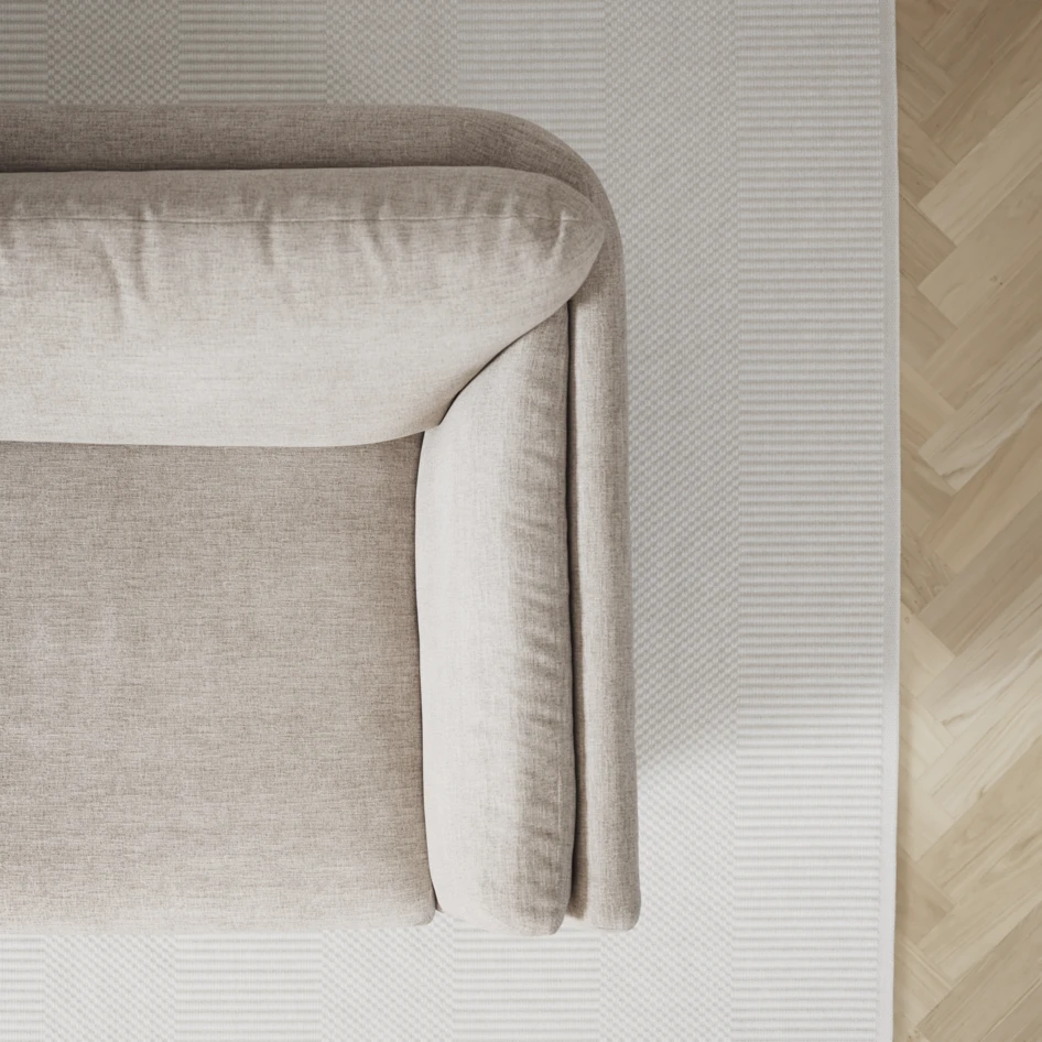 Madison Lux - Hörnsoffa med schäslong höger - Beige