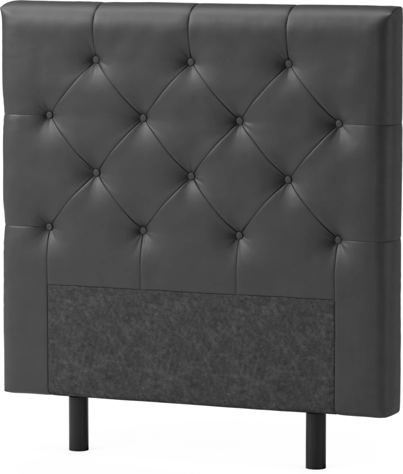 Delux Pikerad Låg - Sänggavel, 90-210 cm
