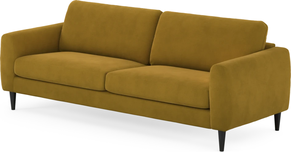 Bridge - 4-sits soffa - Gul