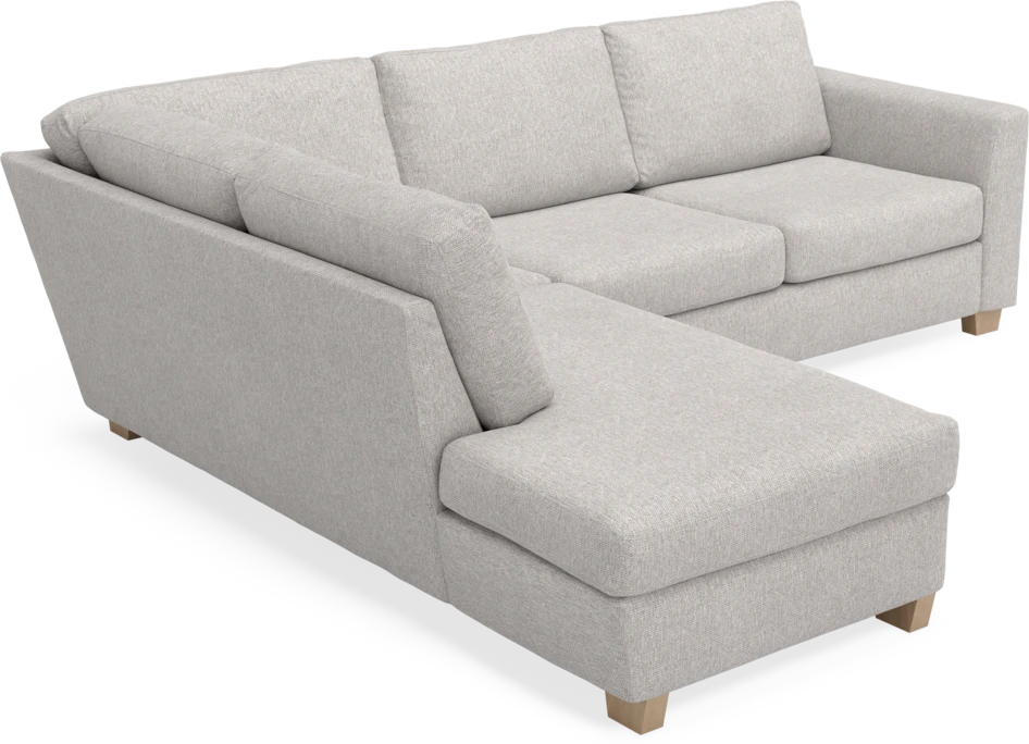 Friday - 2,5-sits soffa med divan vänster - Grå