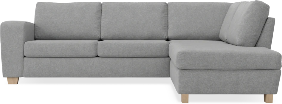 Friday - 2,5-sits soffa med divan höger - Grå