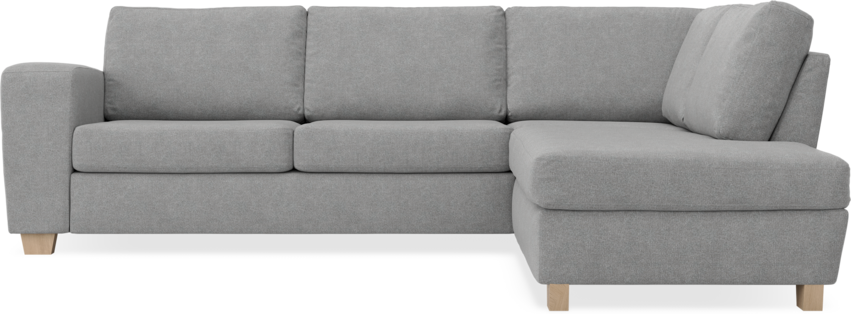 Friday - 2,5-sits soffa med divan höger - Grå