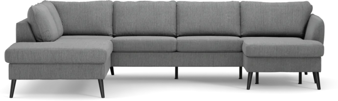 County, 3-sits soffa med divan vänster och schäslong höger