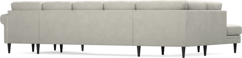 Eden - 3-sits soffa med divan vänster och schäslong höger - Grå