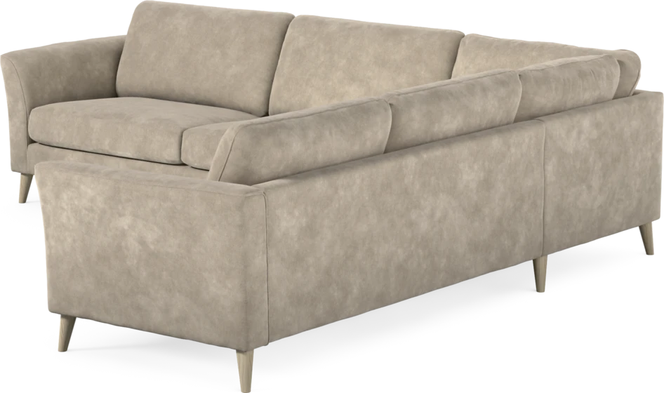 Bridge - Hörnsoffa, 3+2-sits - Beige