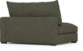 Rossi - 2-sits med armstöd höger - Grön