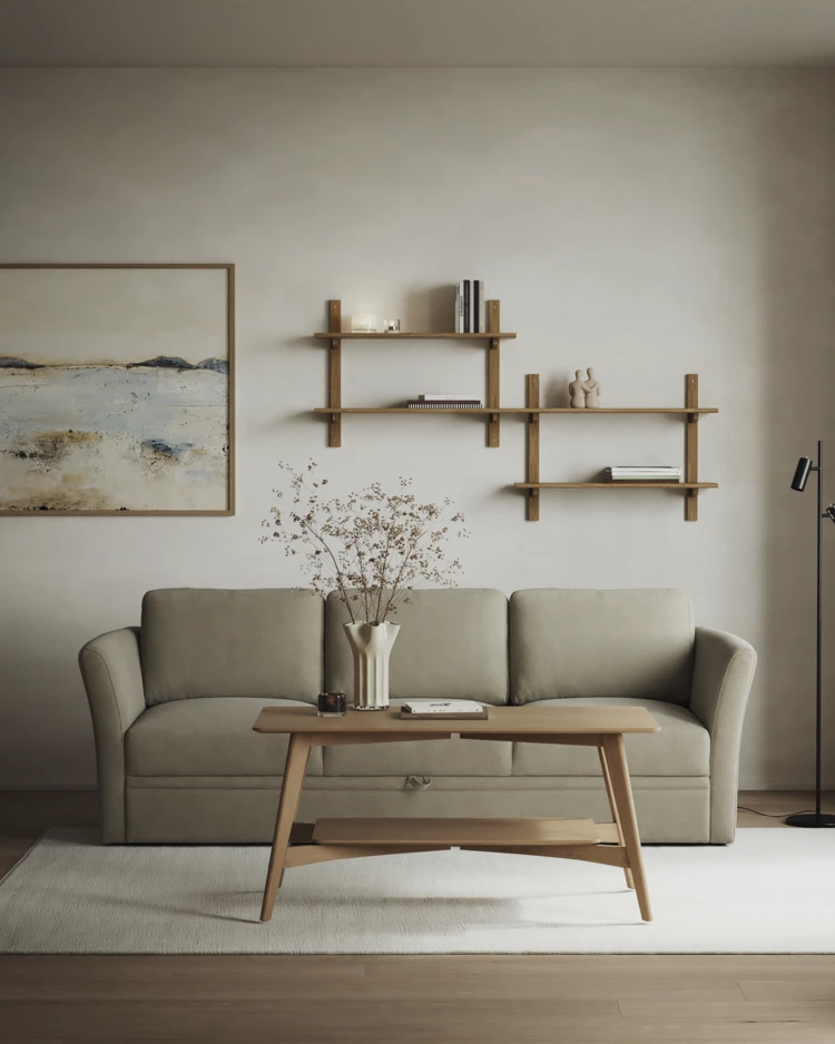 Öland - Bäddsoffa 3-sits, längsbäddad - inspiration