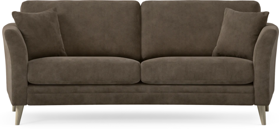Eden - 2,5-sits soffa svängd - Brun