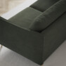 Madison Lux - 2-sits soffa med schäslong vänster - Grön