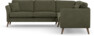 Eden - Hörnsoffa 2,5+2,5 - Grön