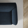 Madison Lux - 3-sits soffa med divan höger - Blå