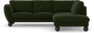 Madison - 2-sits soffa med divan höger - Grön