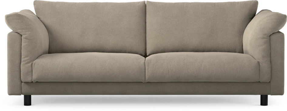 Cherrie - 3-sits soffa, fast klädsel - Beige