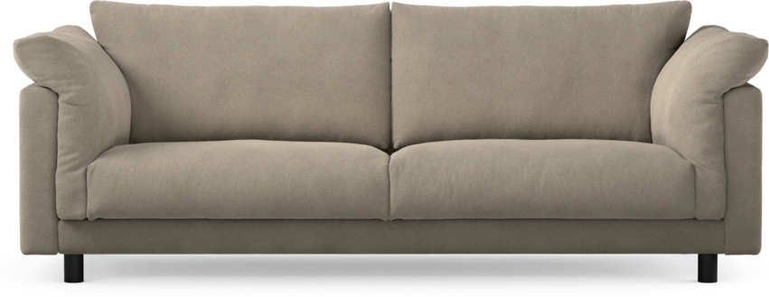 Cherrie - 3-sits soffa, fast klädsel - Beige