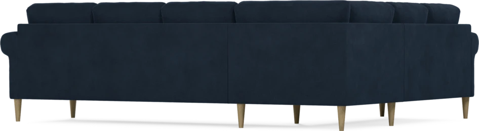 Eden - Hörnsoffa, 2+3-sits - Blå