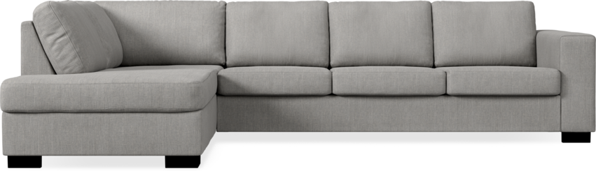 Nevada - 3-sits soffa med divan vänster - Grå
