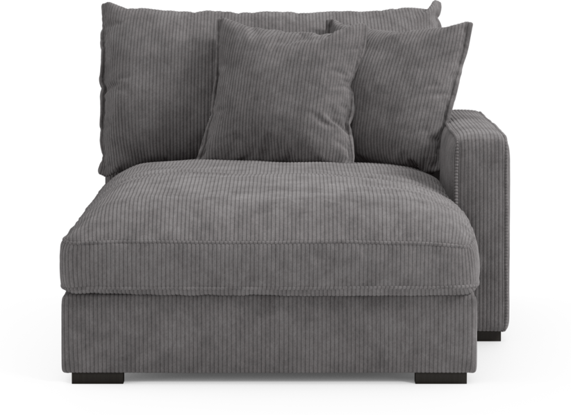 Rossi - Schäslong höger - Grå