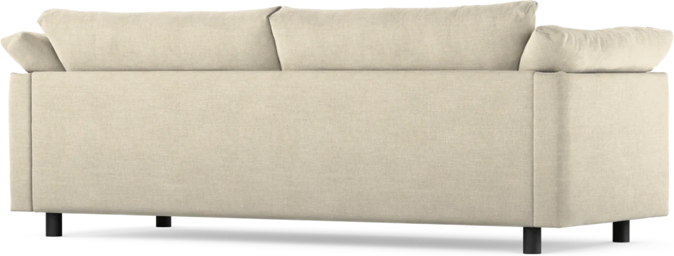 Cherrie - 3-sits soffa, fast klädsel - Beige
