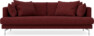 Harper - 3-sits soffa, hel dyna - Rosa