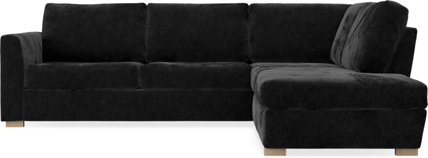 Friday - 2,5-sits soffa med divan höger - Grå