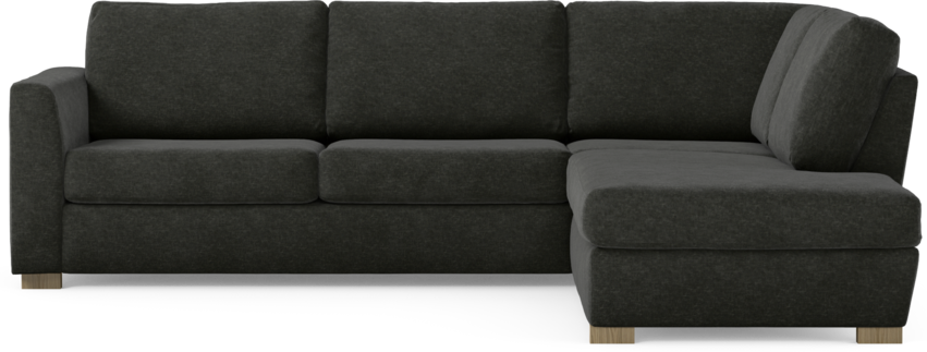 Friday - 2,5-sits soffa med divan höger - Grå