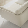 Madison Lux - 3-sits soffa med divan höger - Vit